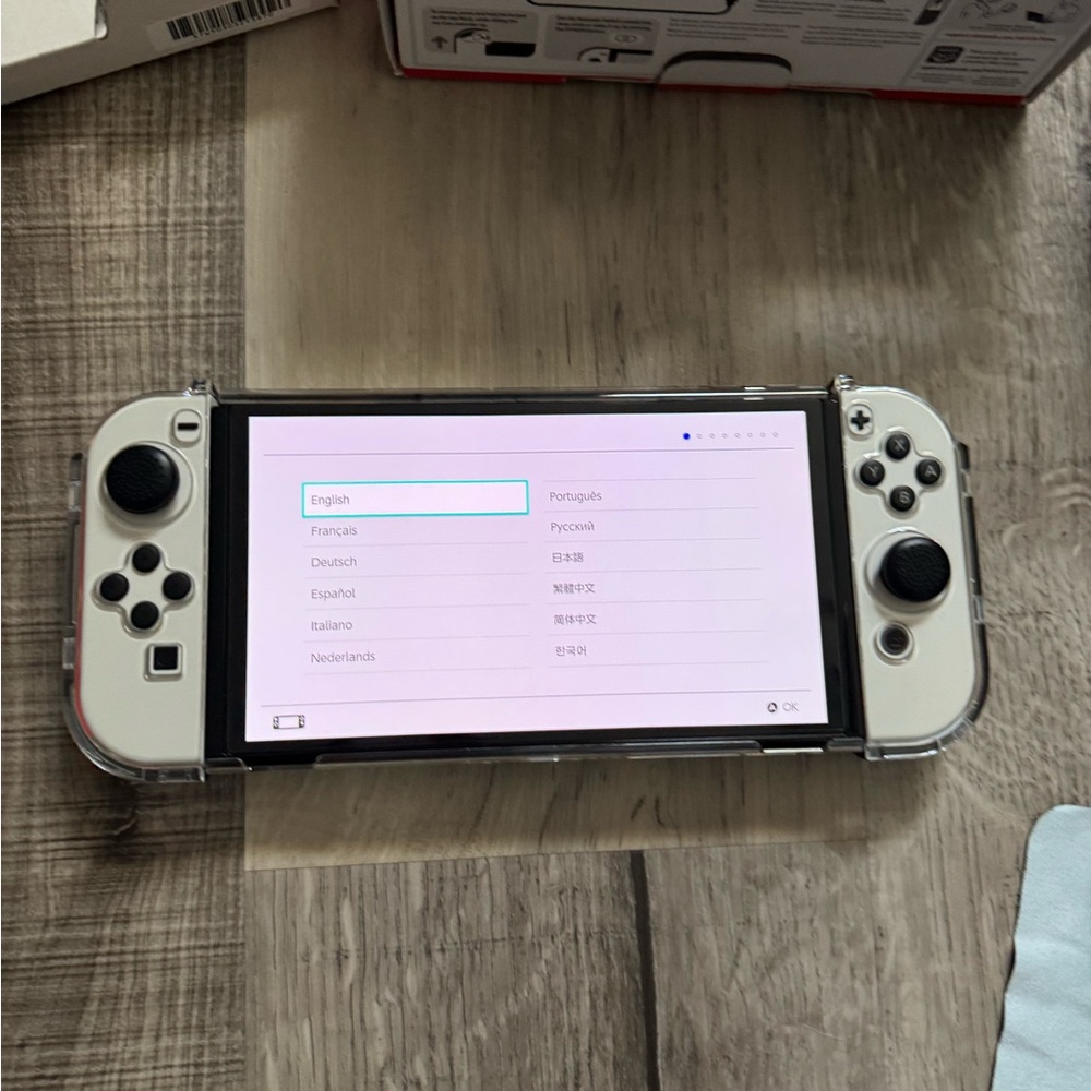 🤍Nintendo Switch Oled
